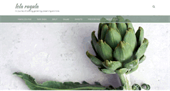 Desktop Screenshot of lolarugula.com